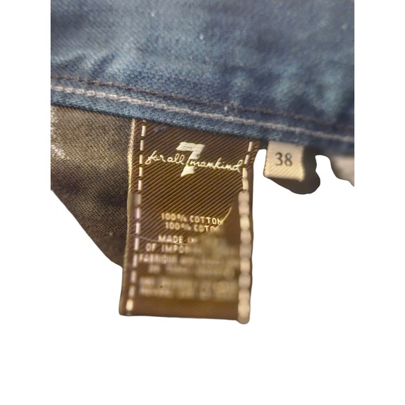 7 For All Mankind Women's Denim Jeans - Size 38 - Cotton Blend - Picture 6 of 6